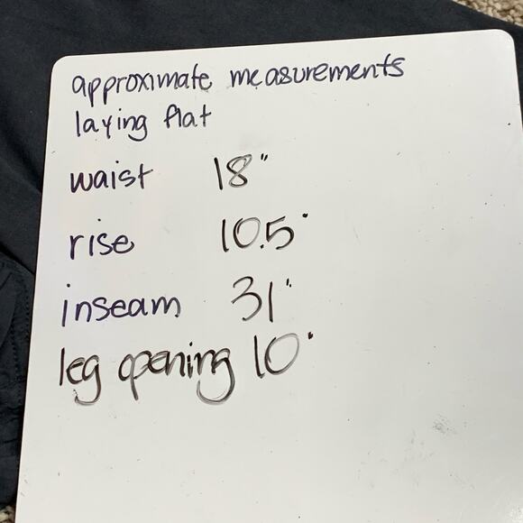 Eileen Fisher Pants Size 14 Dark Gray Linen Blend Straight Leg Pant - Picture 9 of 10